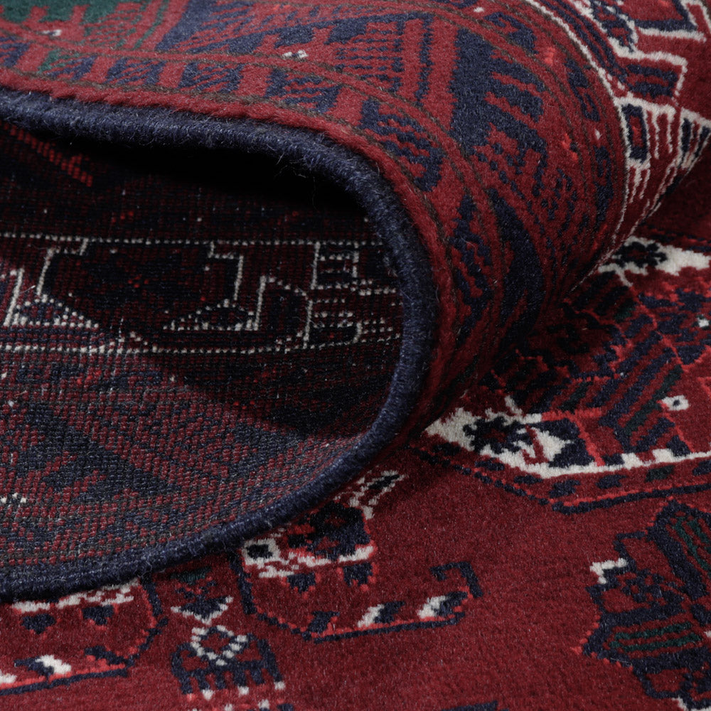 Afghan Rug - 175 x 113 cm - red