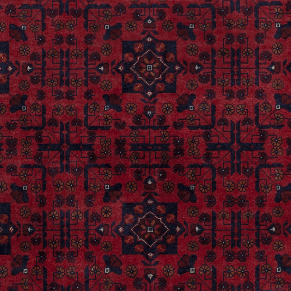 Afghan Rug - Royal - 194 x 150 cm - red