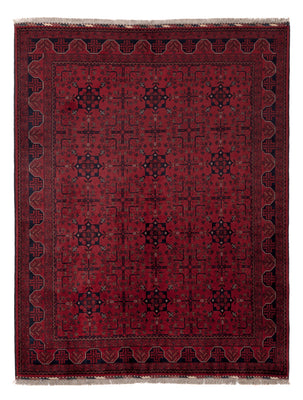 Afghan Rug - Royal - 197 x 151 cm - red