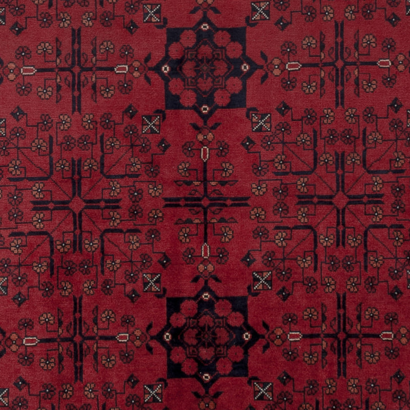 Afghan Rug - Royal - 197 x 151 cm - red