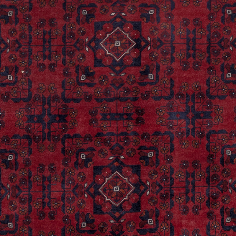 Afghan Rug - Royal - 195 x 151 cm - red