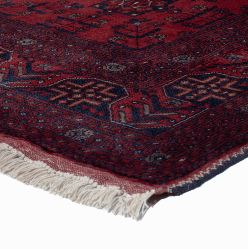 Afghan Rug - Royal - 189 x 149 cm - red