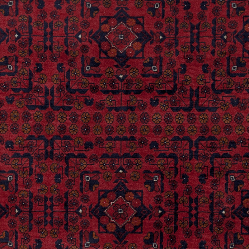 Afghan Rug - Royal - 201 x 152 cm - red
