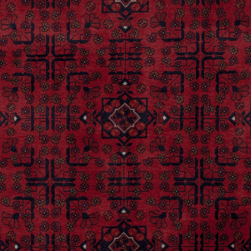 Afghan Rug - Royal - 197 x 149 cm - red