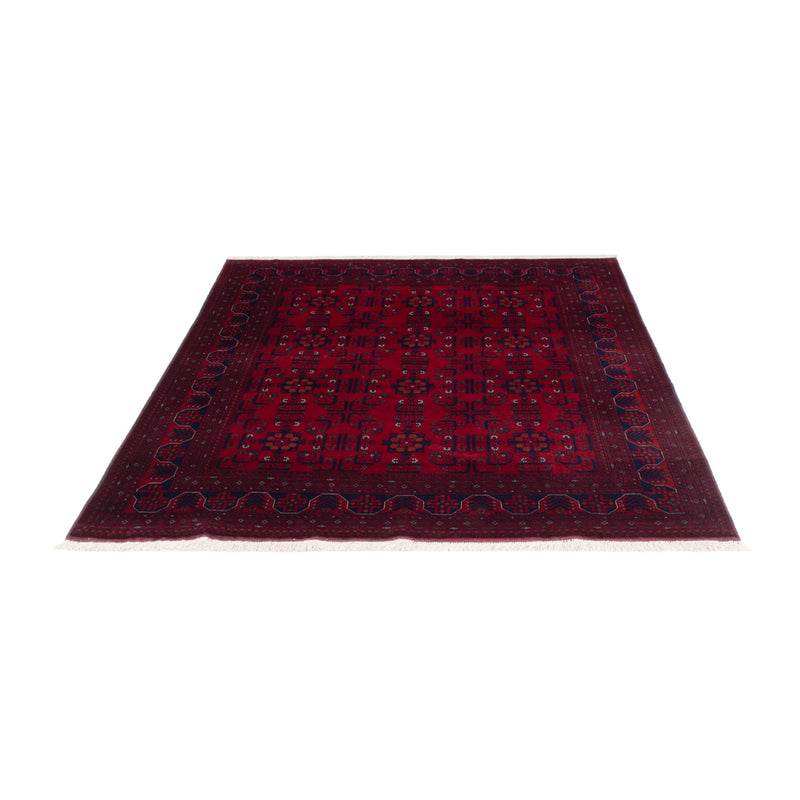 Afghan Rug - Royal - 198 x 150 cm - red