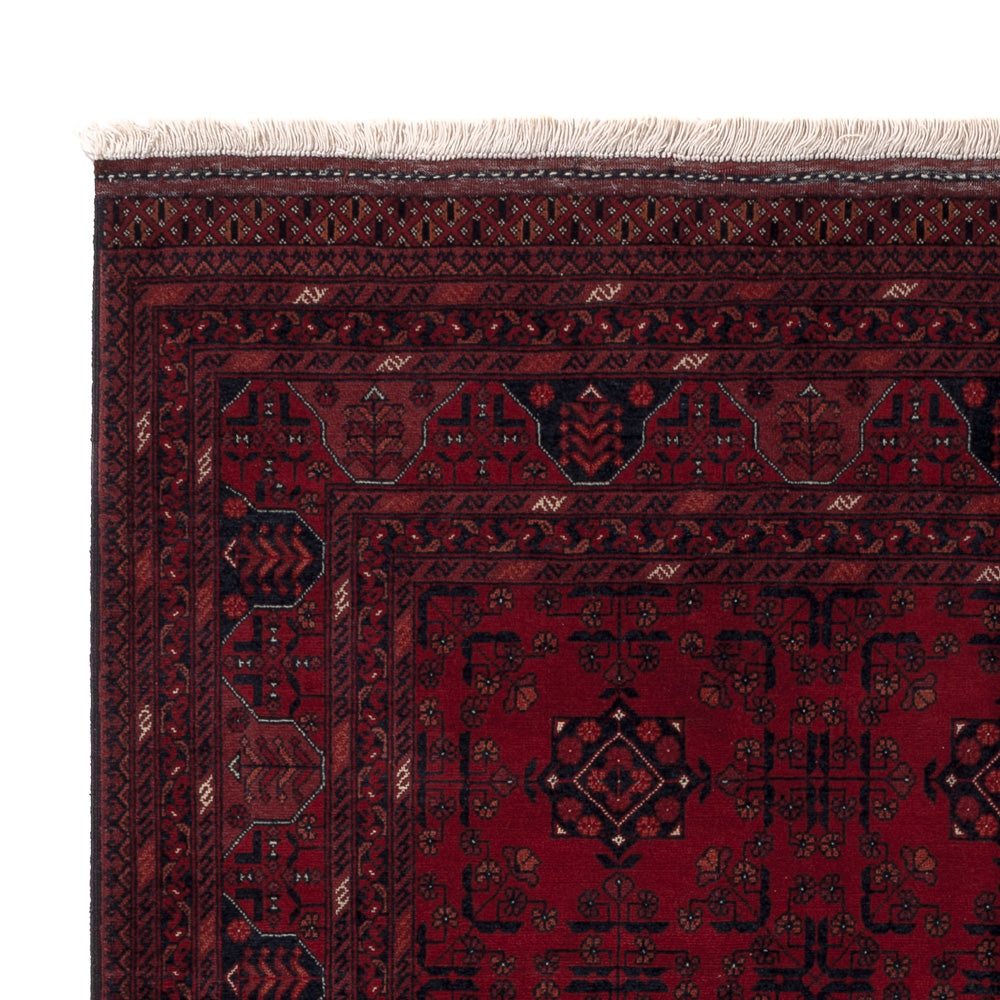 Afghan Rug - Royal - 197 x 149 cm - red