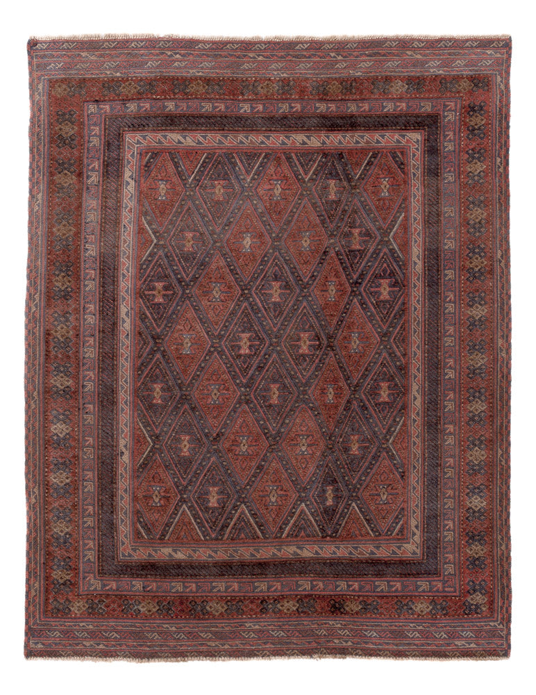 Kelim Rug - Oriental - 198 x 152 cm - multicolored