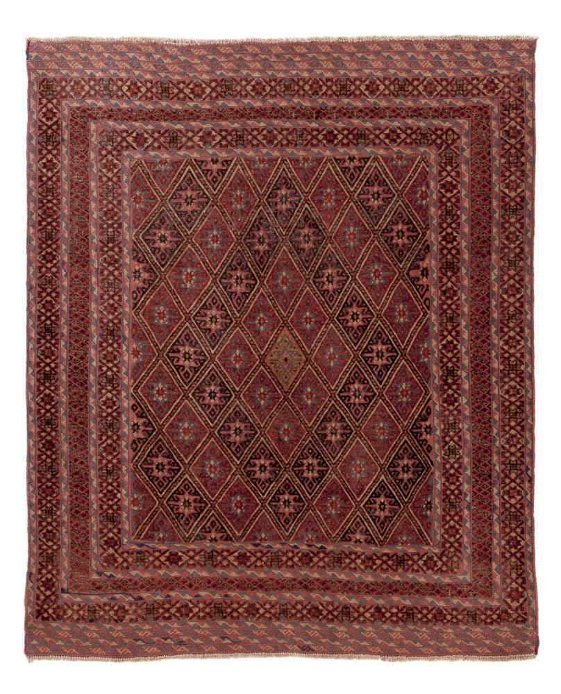 Kelim Rug - Oriental - 193 x 156 cm - multicolored