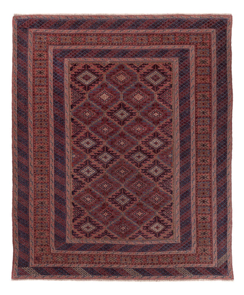 Kelim Rug - Oriental - 187 x 150 cm - multicolored