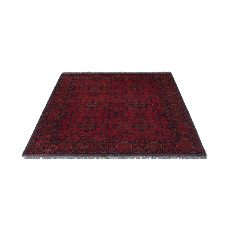 Afghan Rug - Kunduz - 193 x 149 cm - red