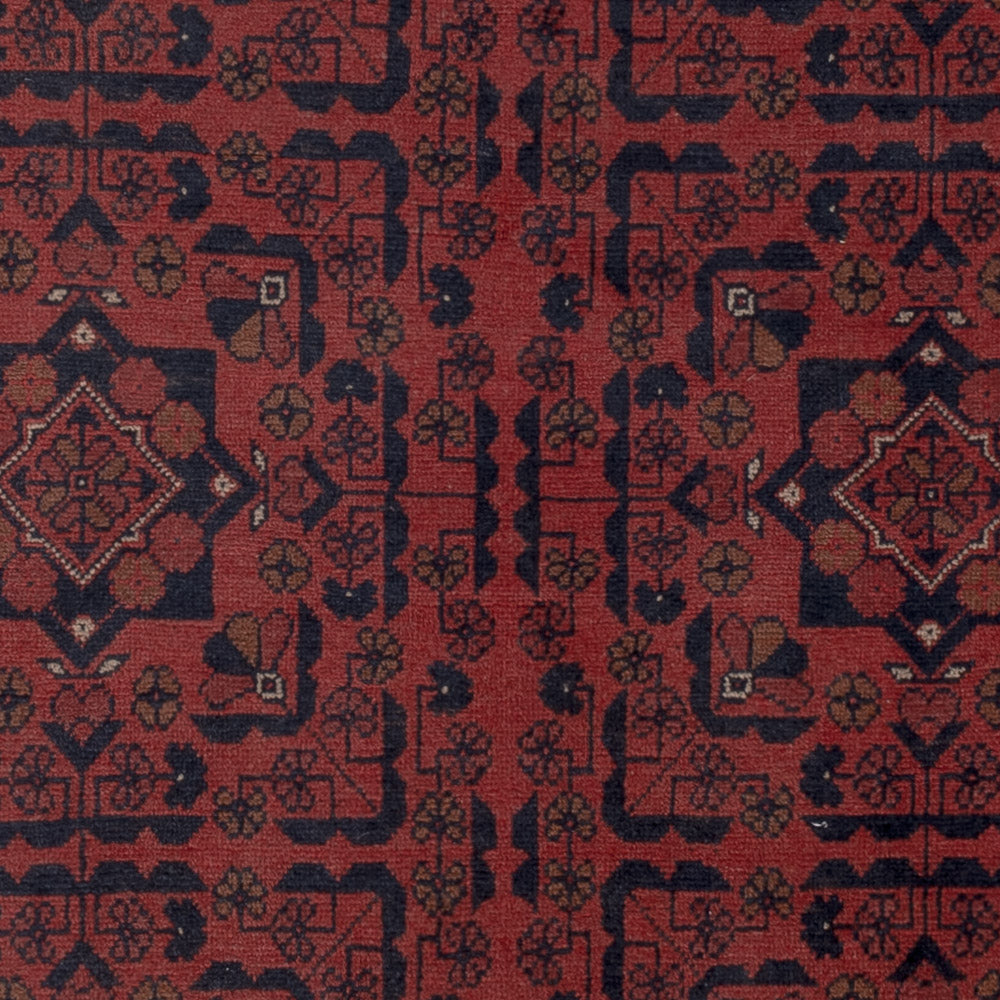 Afghan Rug - Kunduz - 198 x 148 cm - red