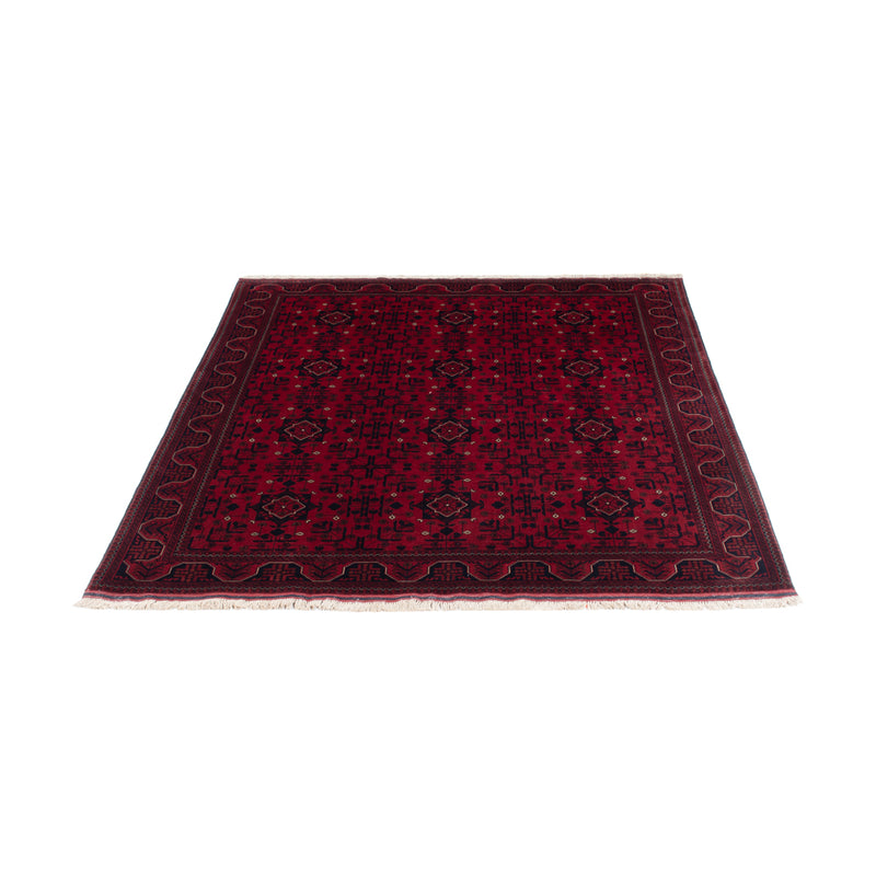 Afghan Rug - Royal - 193 x 149 cm - red