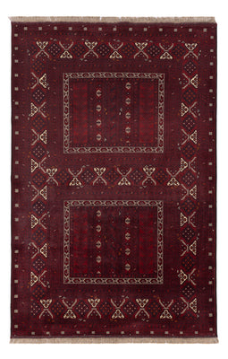 Afghan Rug - 249 x 160 cm - red
