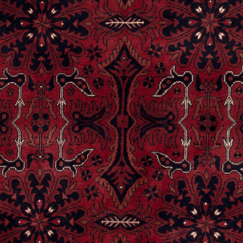 Afghan Rug - Royal - 187 x 150 cm - red