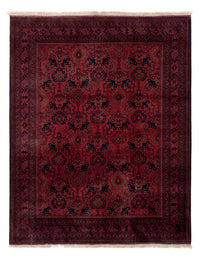 Afghan Rug - Royal - 195 x 152 cm - red