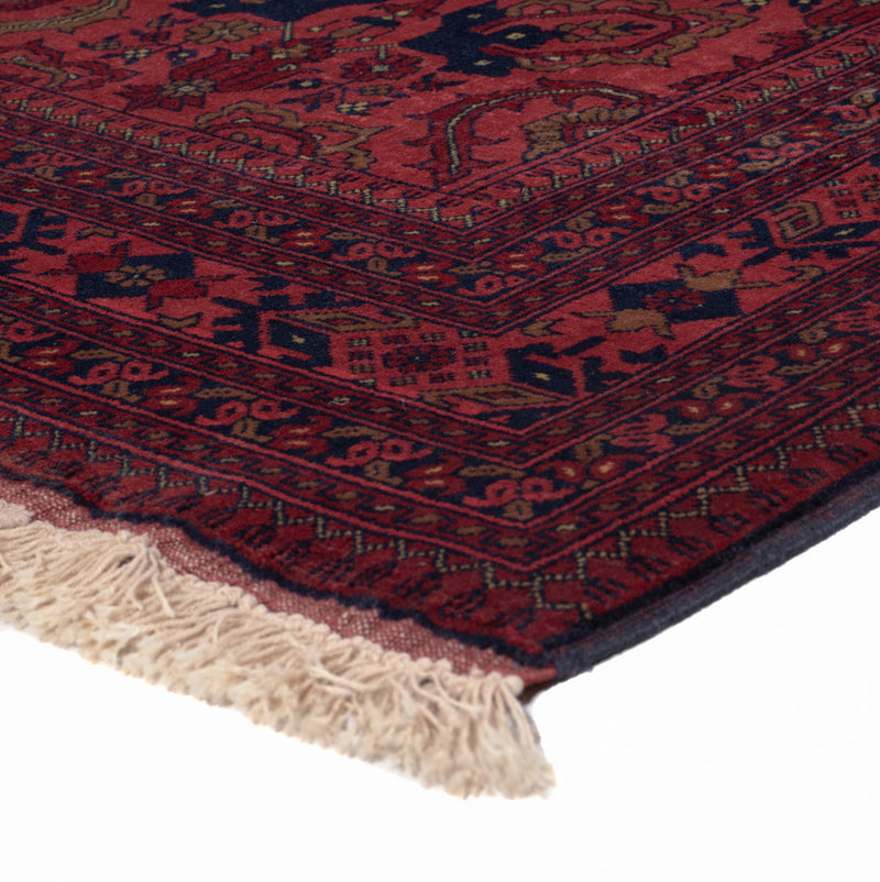 Afghan Rug - Royal - 195 x 152 cm - red