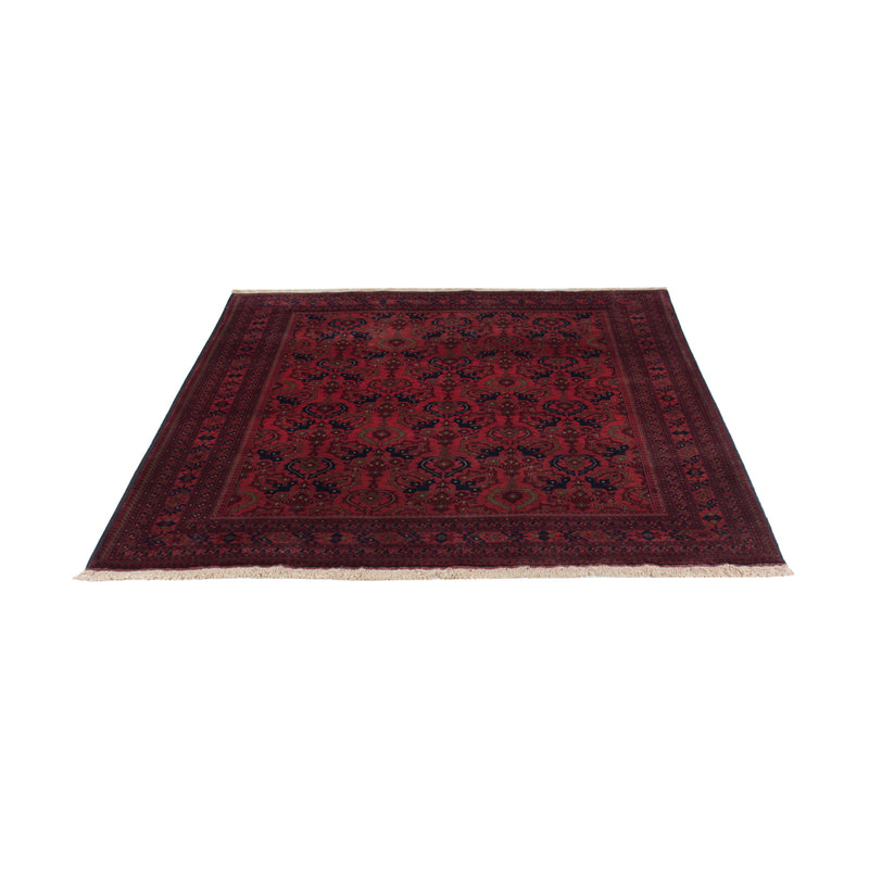 Afghan Rug - Royal - 195 x 152 cm - red