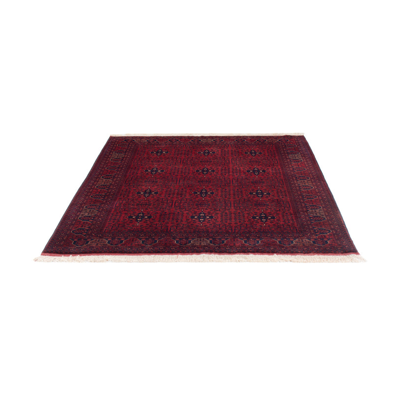 Afghan Rug - Royal - 196 x 151 cm - red
