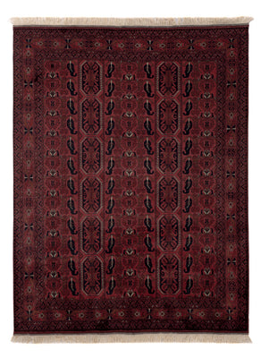 Afghan Rug - Royal - 196 x 149 cm - red