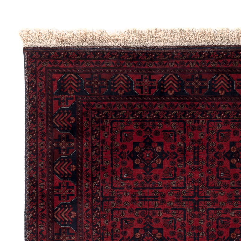 Afghan Rug - Royal - 187 x 146 cm - red