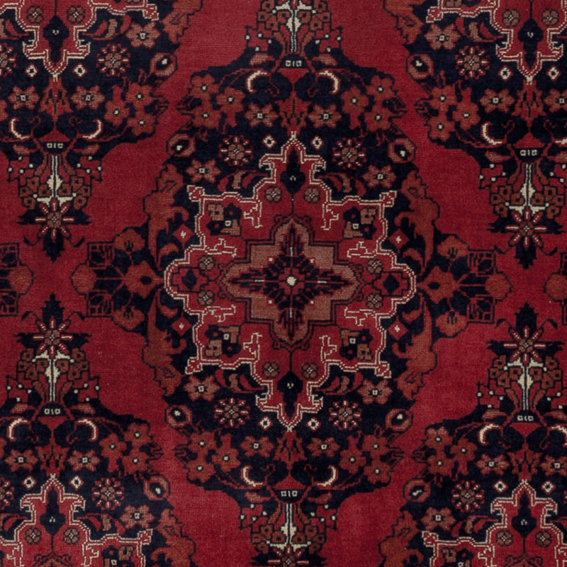Afghan Rug - Royal - 196 x 146 cm - red