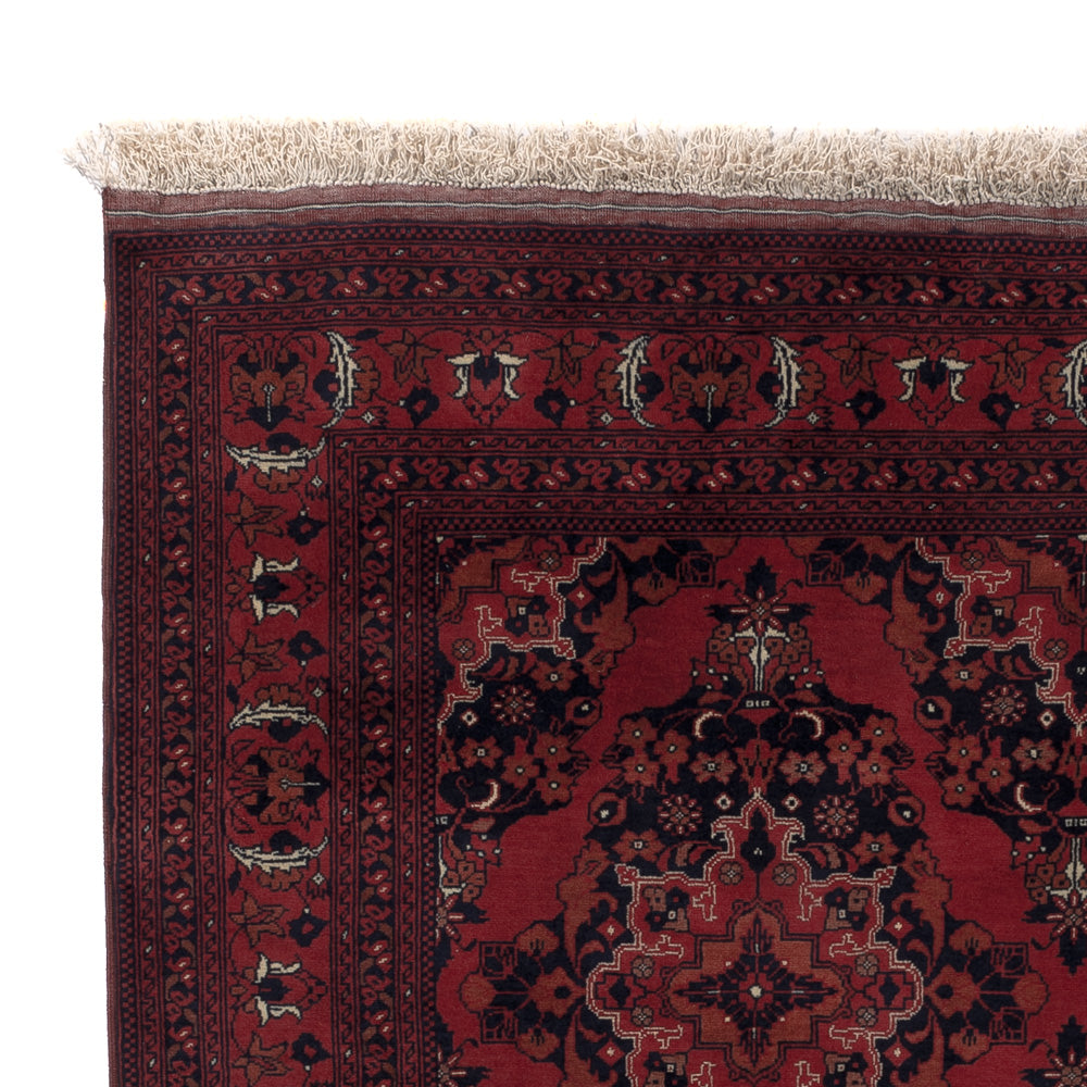 Afghan Rug - Royal - 196 x 146 cm - red