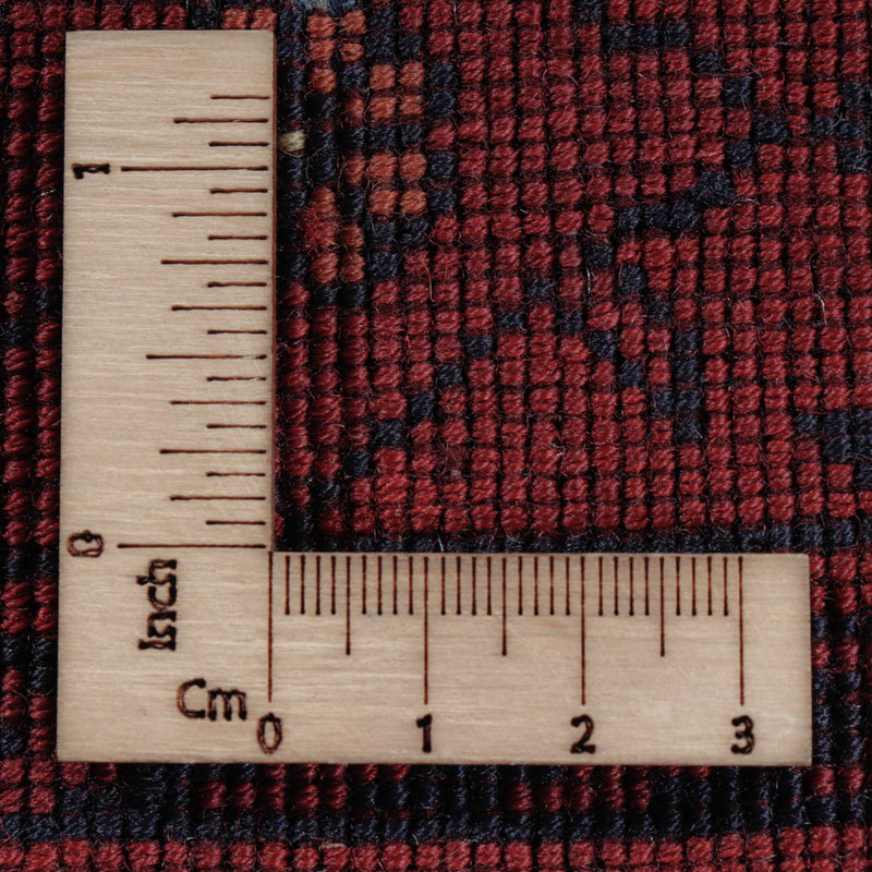 Afghan Rug - Royal - 196 x 150 cm - red