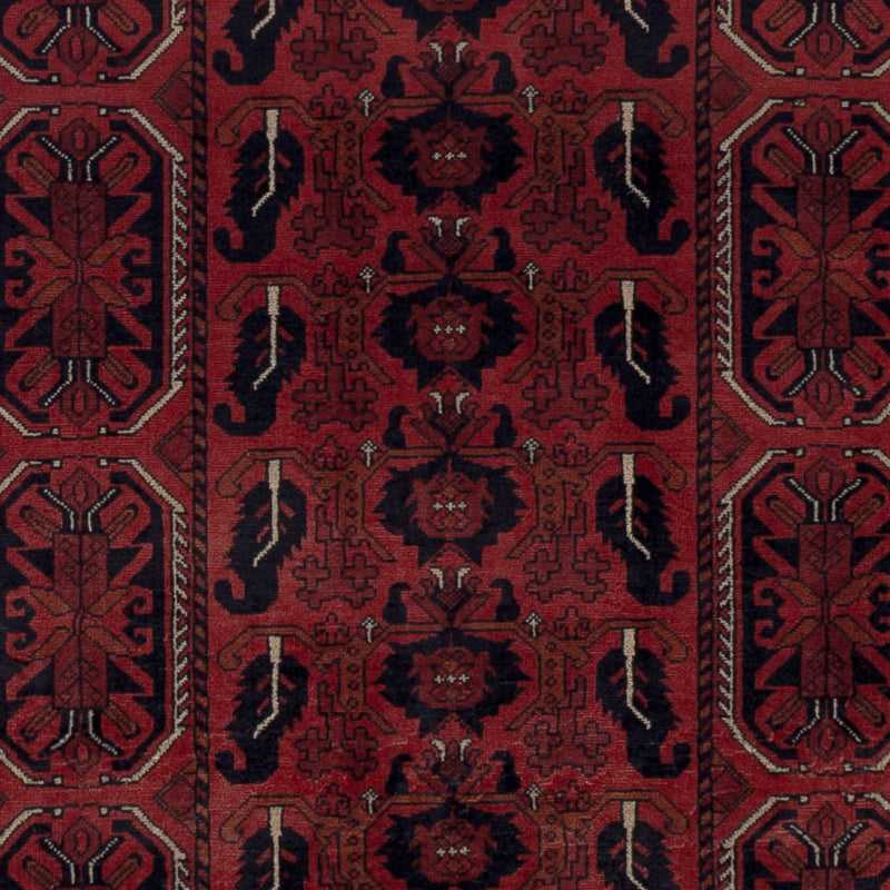 Afghan Rug - Royal - 187 x 147 cm - red