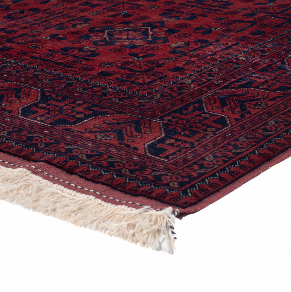 Afghan Rug - Royal - 196 x 149 cm - red