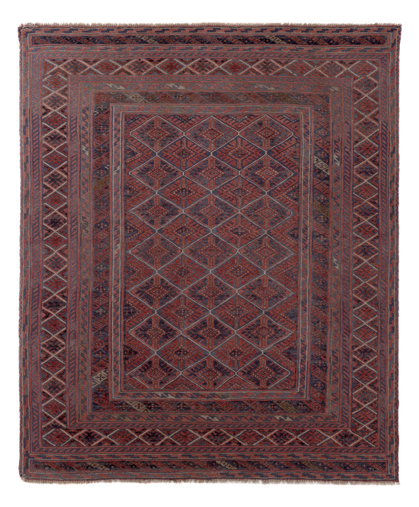 Kelim Rug - Oriental - 186 x 152 cm - multicolored