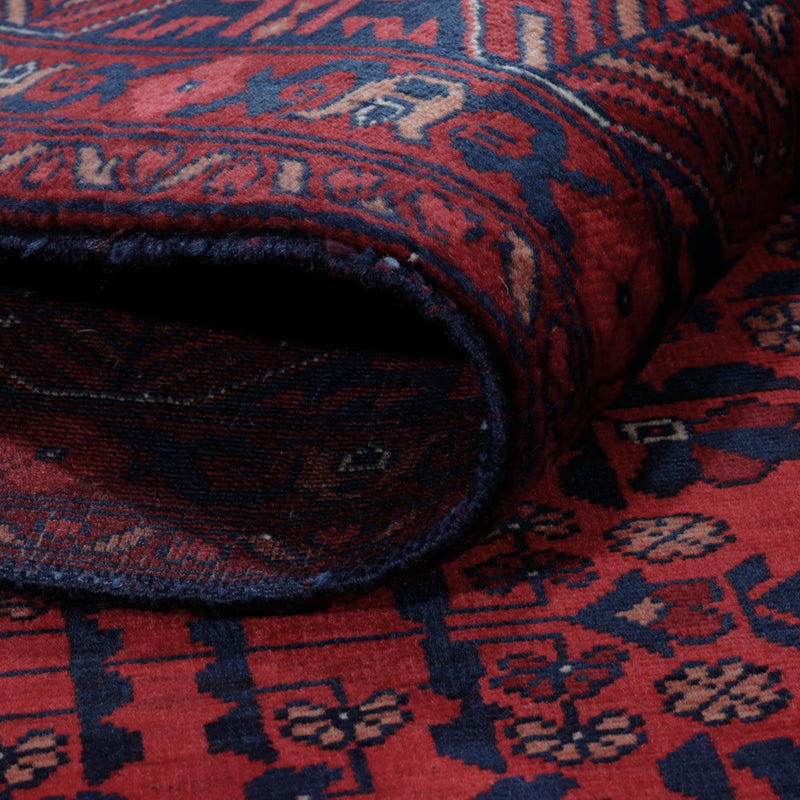 Afghan Teppich 198x153cm - Orientteppich