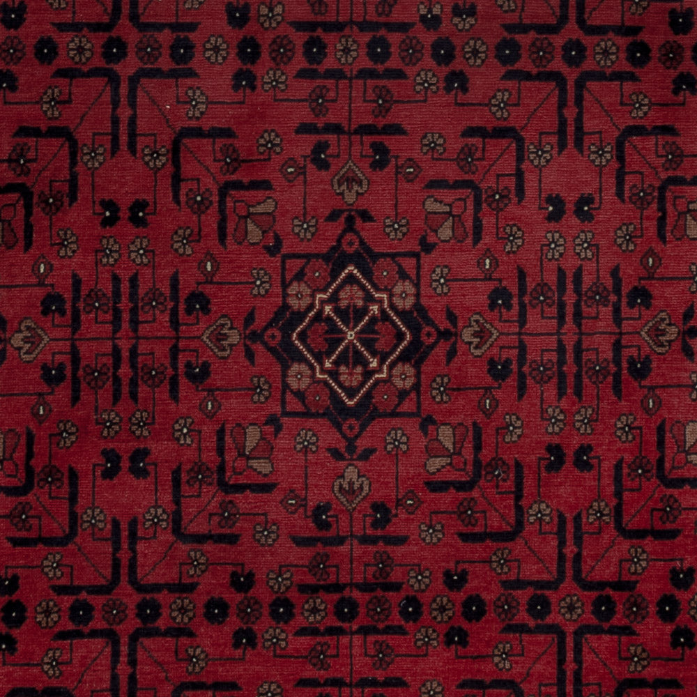 Afghan Rug - Royal - 191 x 148 cm - red