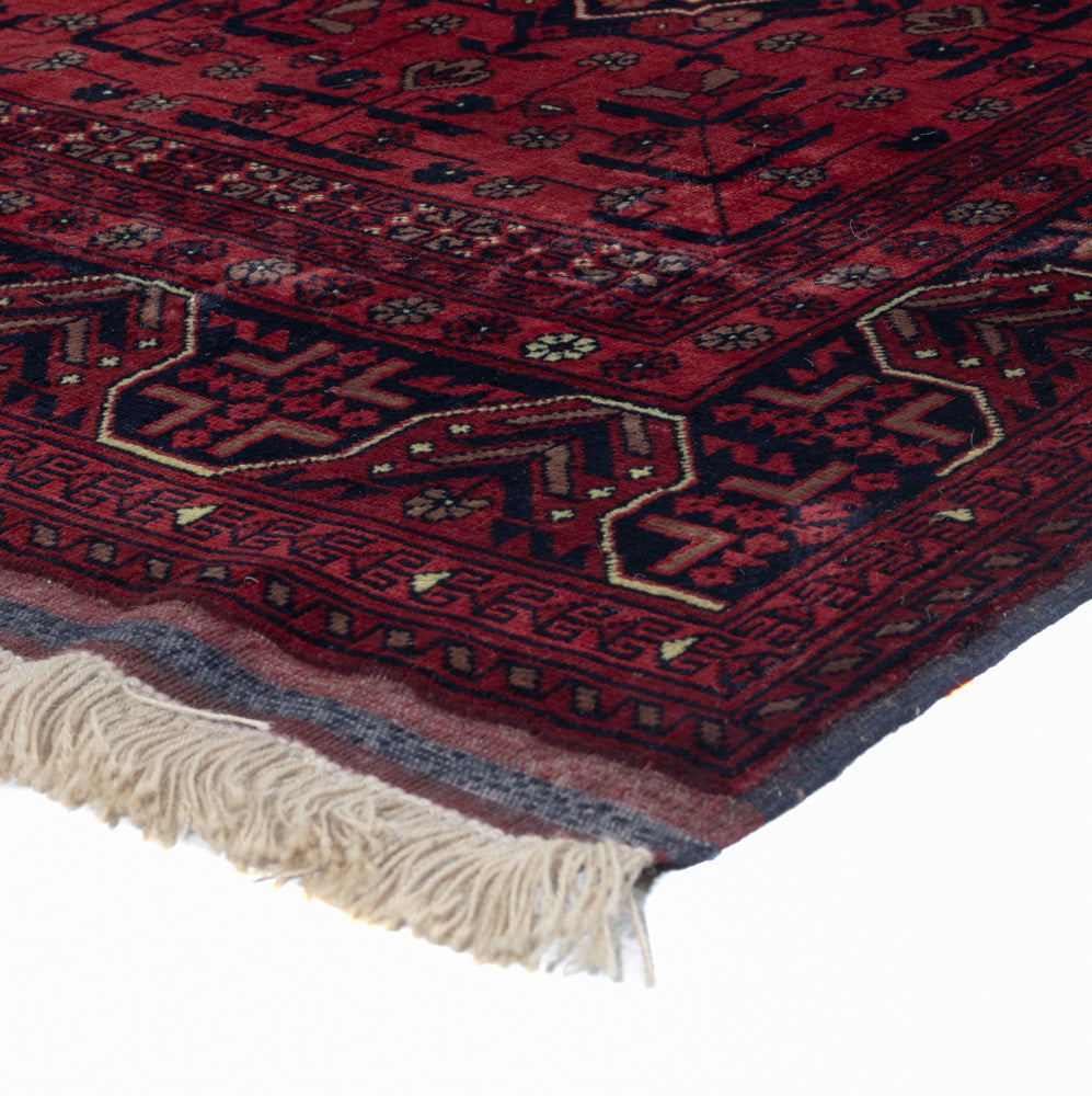 Afghan Rug - Royal - 191 x 148 cm - red