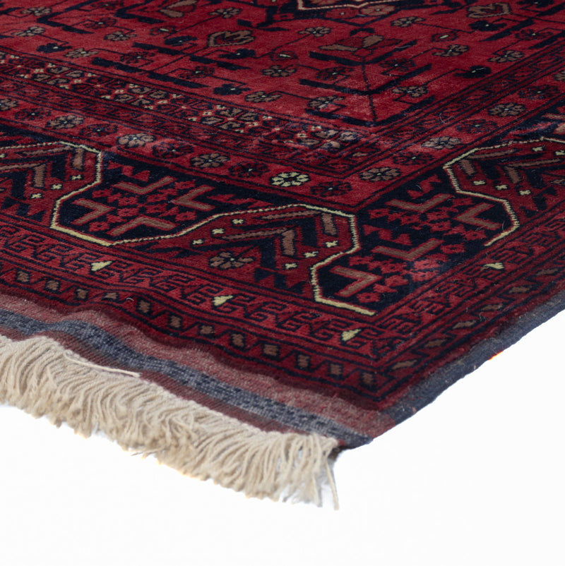Afghan Rug - Royal - 191 x 148 cm - red