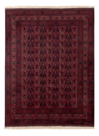 Afghan Rug - Royal - 194 x 148 cm - red