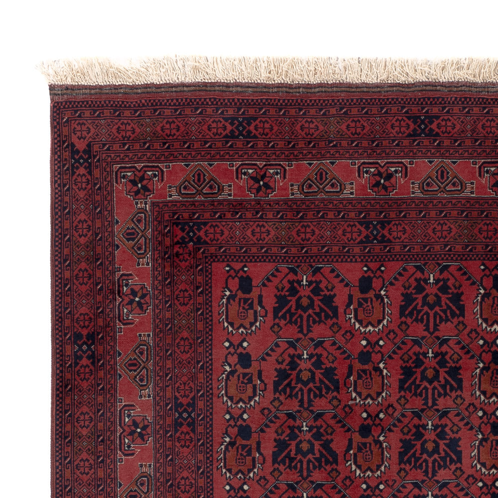 Afghan Rug - Royal - 194 x 148 cm - red