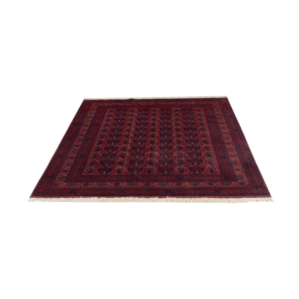 Afghan Rug - Royal - 194 x 148 cm - red