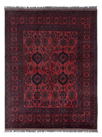 Afghan Rug - Kunduz - 200 x 156 cm - red