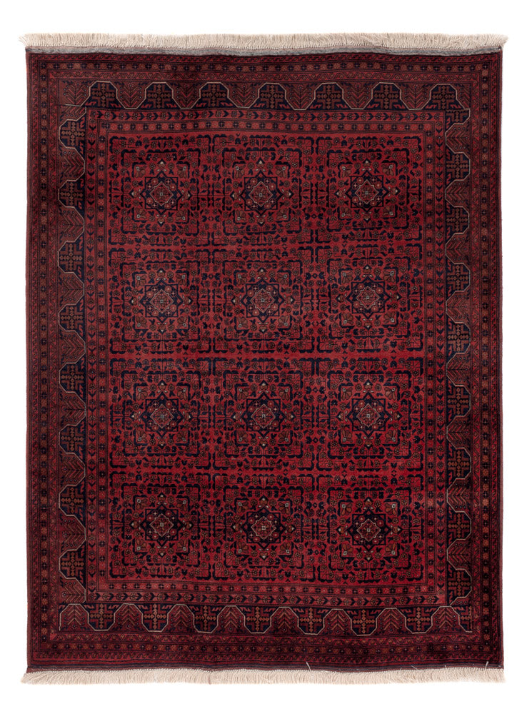 Afghan Teppich 193x147cm - Orientteppich