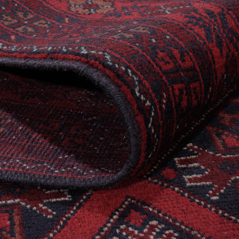 Afghan Rug - Kunduz - 302 x 203 cm - red
