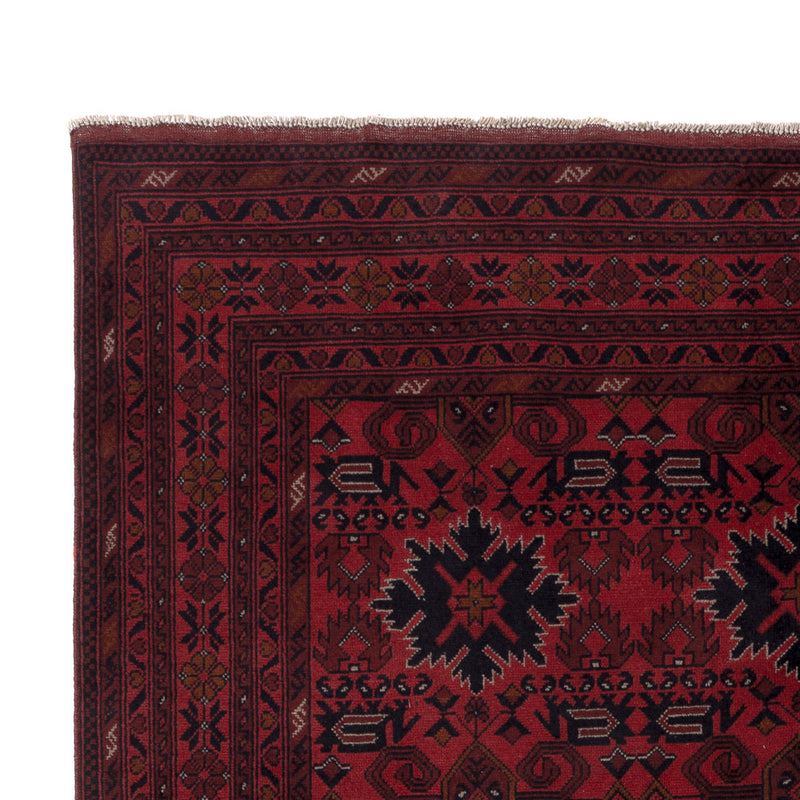 Afghan Rug - Kunduz - 293 x 199 cm - red