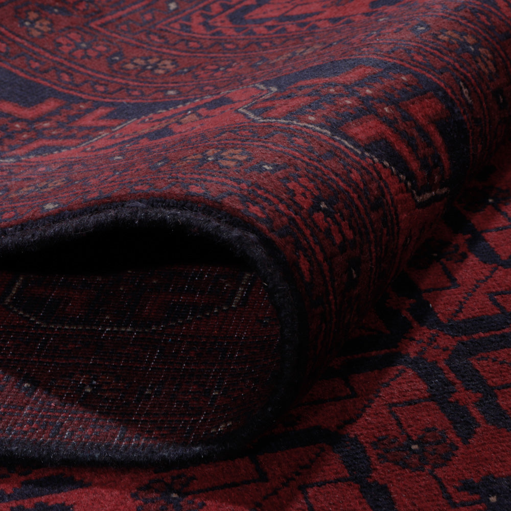 Afghan Rug - Kunduz - 296 x 204 cm - red