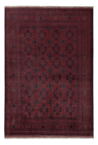 Afghan Rug - Kunduz - 298 x 205 cm - red