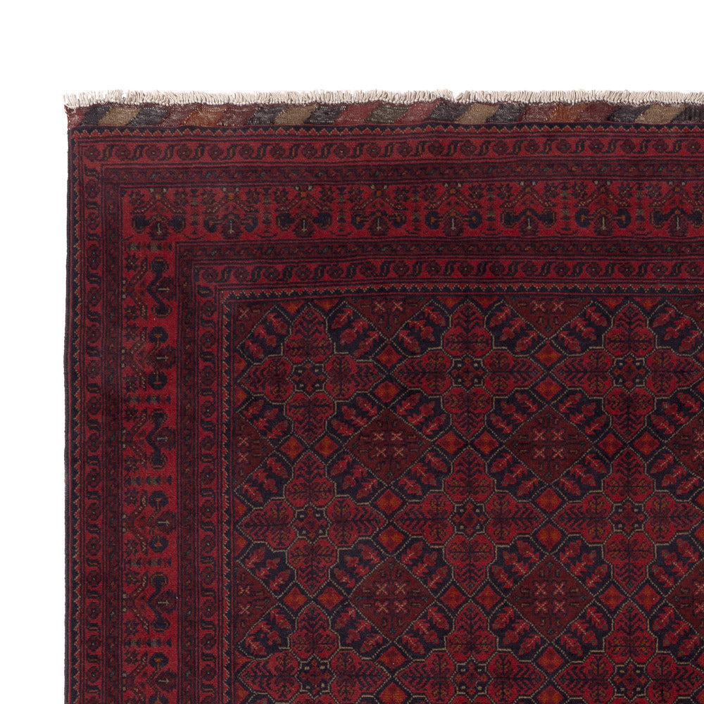 Afghan Rug - Kunduz - 296 x 204 cm - red