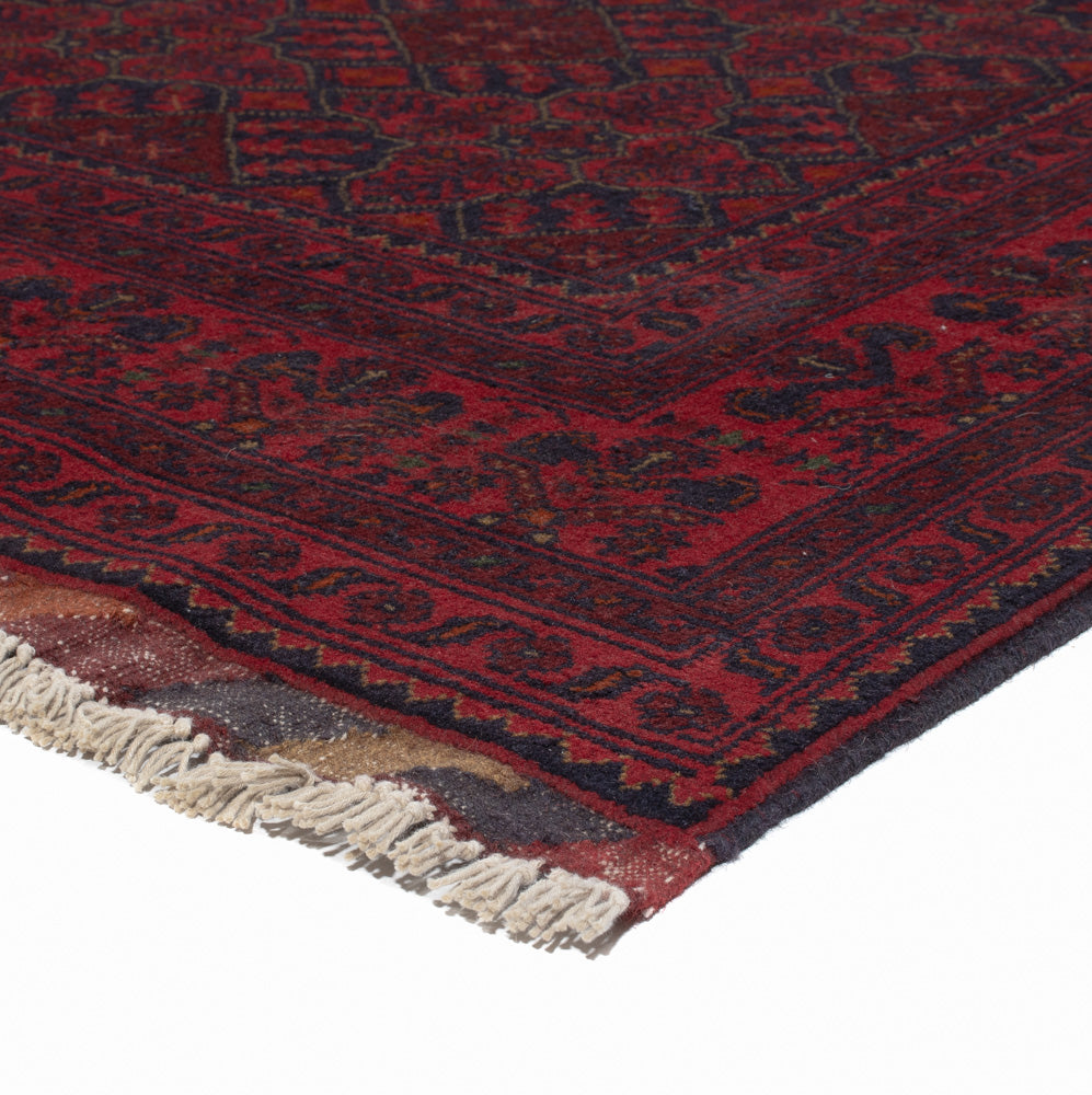 Afghan Rug - Kunduz - 296 x 204 cm - red