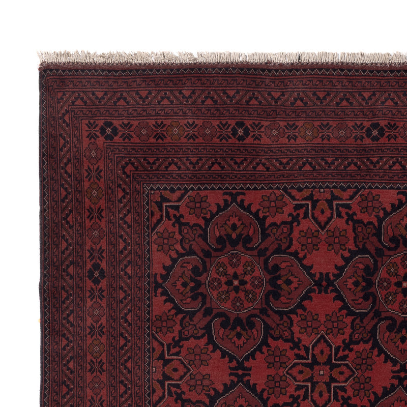 Afghan Rug - Kunduz - 301 x 202 cm - red