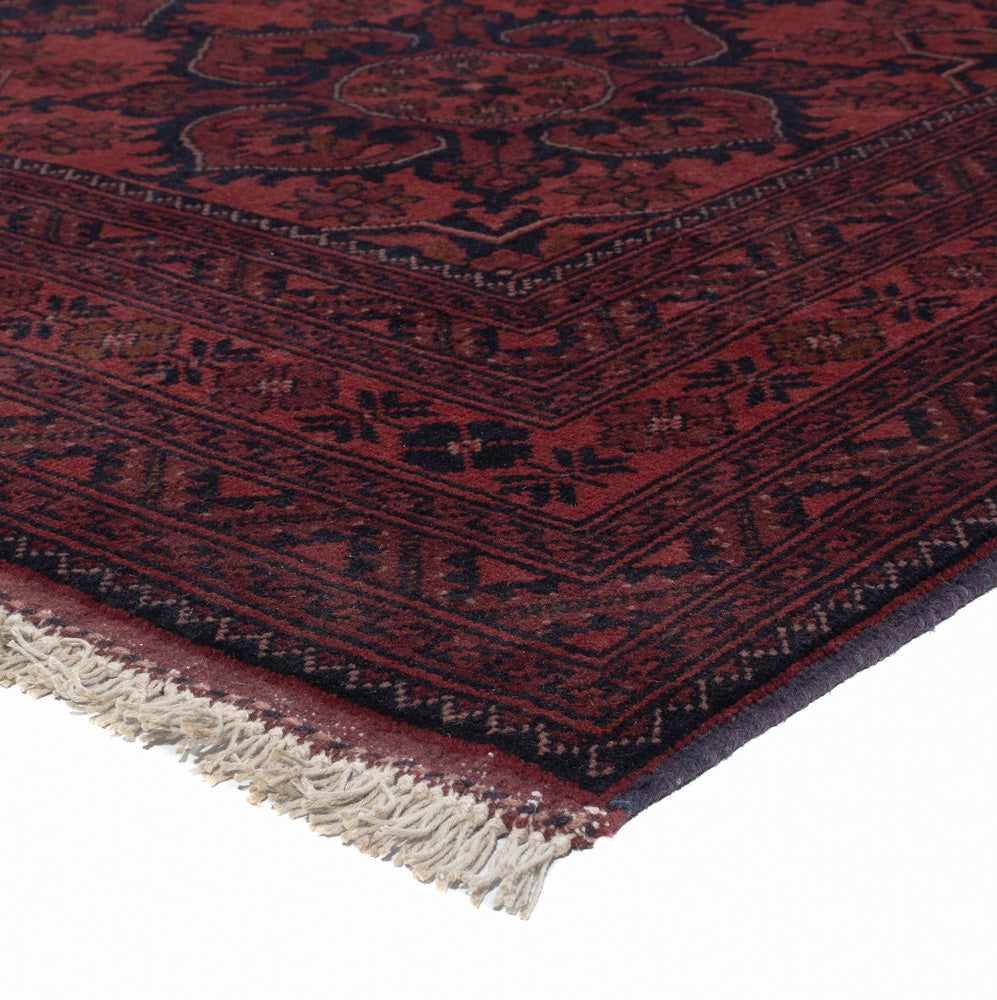 Afghan Rug - Kunduz - 301 x 202 cm - red