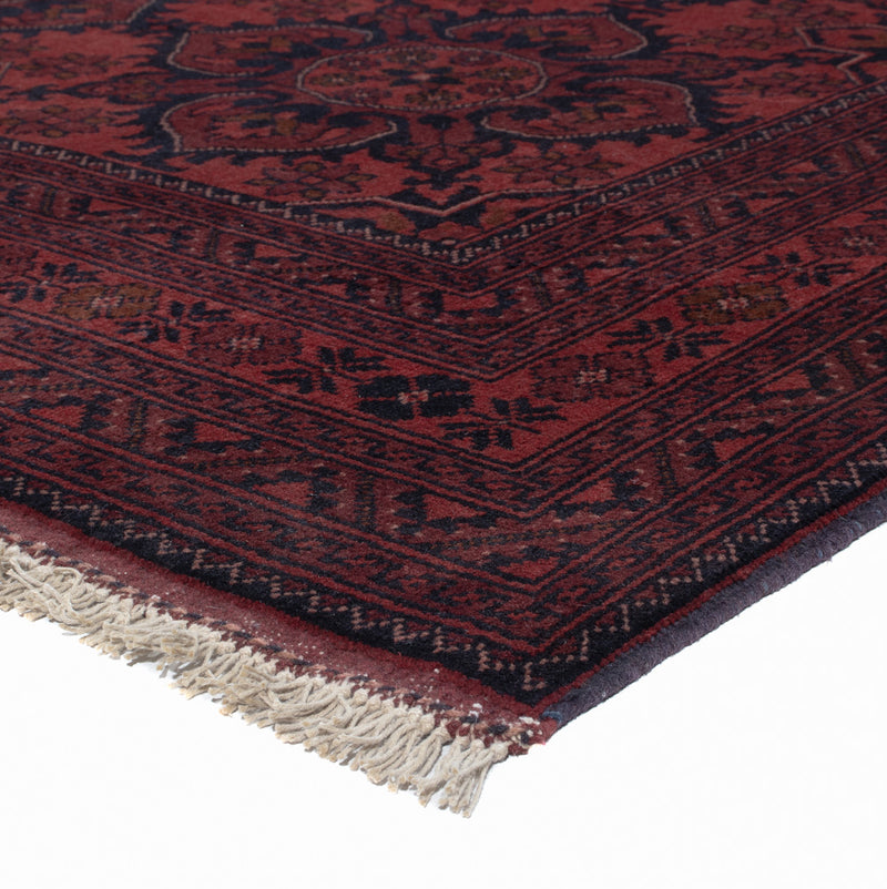 Afghan Rug - Kunduz - 301 x 202 cm - red