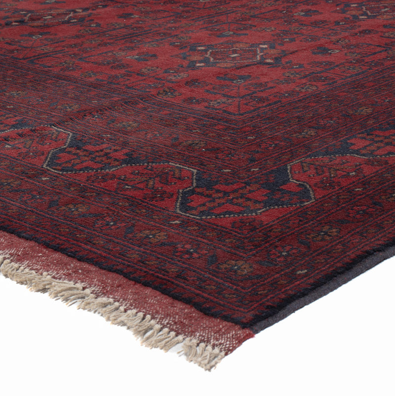 Afghan Rug - Kunduz - 300 x 205 cm - red