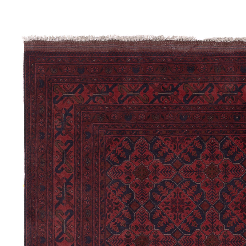 Afghan Rug - Kunduz - 295 x 193 cm - red